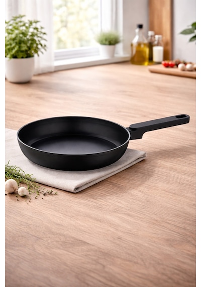 Valeria 26 Cm Granit Ezme Tava Siyah Yapışmaz