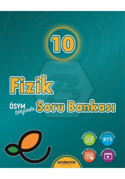 Endemik 2026 10. Sınıf Fizik Soru Bankası Güncel Müfredat