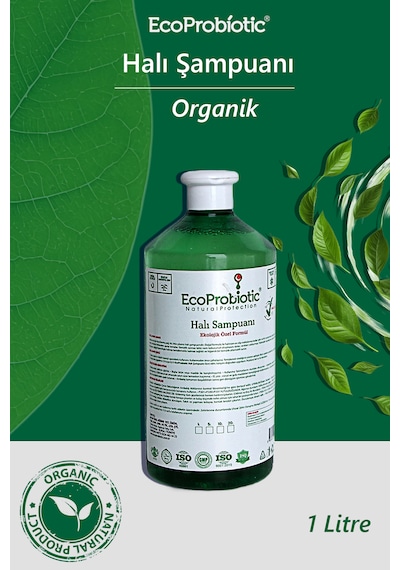 Organik Halı Temizleme Şampuanı 1 Lt. Leke Ve Kir Karşıtı Tekli