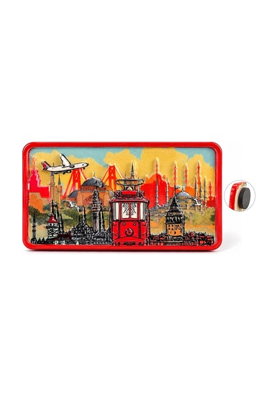 İstanbul Temalı Polyester Magnet Alk5866