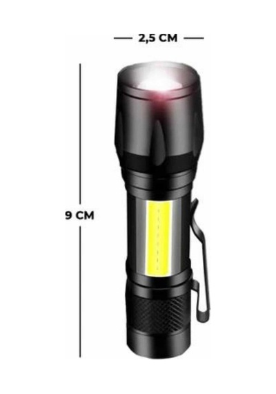El Feneri Uzun Menzilli Usb Şarj Edilebilir Kamp Lambası Mh-hs1579-9906