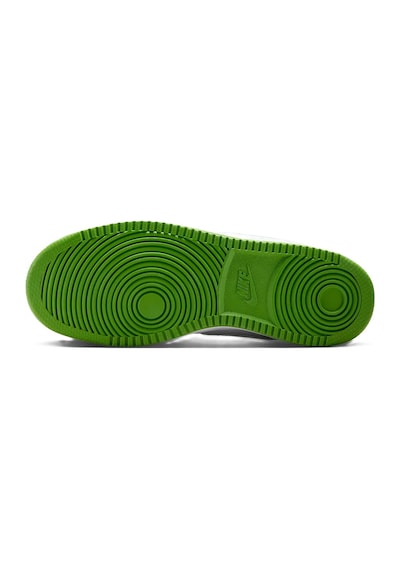 Nike Court Vision Mid Sneaker Bilekli Günlük Beyaz Yeşil Swoosh Spor Ayakkabı Beyaz