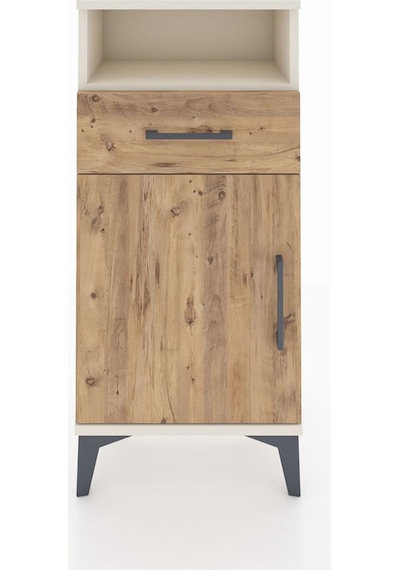 Arges Komodin 2 Raflı Tek Çekmeceli Tek Kapaklı 44x30x96 Aytaşı-çam Aytası Arges Komodin 2 Raflı Tek Çekmeceli Tek Kapaklı 44x30x96 Aytaşı-çam Aytası