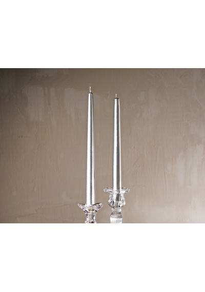 Madame Coco Répertoire Le Cadeau Şamdan Mum 25 CM Silver- Mumm0000000001