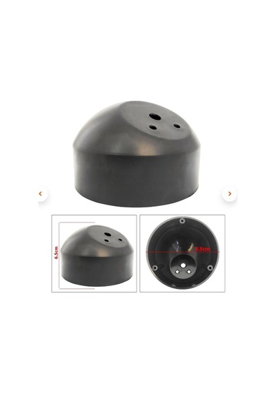 Poke Pk-5059 10cm 2 Adet Siyah Dome Tweeter