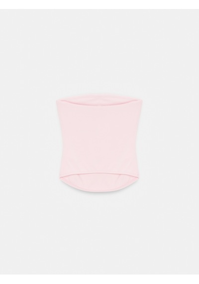 Dilvin 21218 Straplez Top-toz Pembe