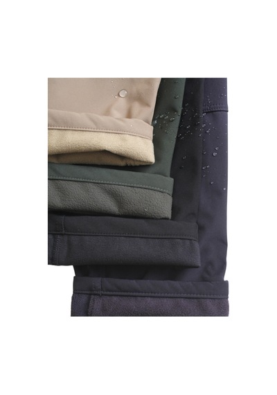 Nikbin Taktik Outdoor Pantolon Softshell Içi Polarlı Su, Rüzgar Geçirmez Kışlık -antrasit Antrasit