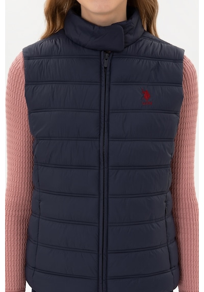 U.S. Polo Assn. Kadın Lacivert Yelek 50311989-VR033