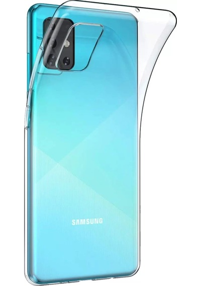 Newface Samsung Galaxy Uyumlu A51 Kılıf Lüx Şeffaf Silikon Diğer