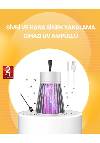 Hubrendy Kargo Sessiz Ve Güvenli Sivrisinek Kovucu Lamba