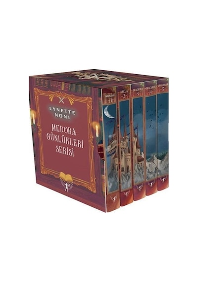 Medora Günlükleri Seti - 5 Kitap Takım - Kutulu - Lynette Noni - Artemis Yayınları