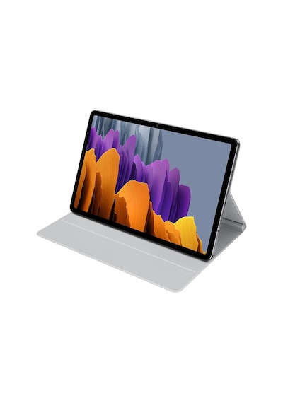 Samsung Uyumlu Tab S7 / S8 Book Cover Kapaklı Kılıf - Gri EF-BT630PJEGTR