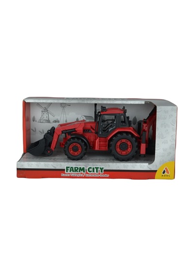 Adel Farm City Kazıcı Yükleyici Kırmızı 000590 Karışık