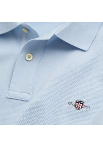 Gant Erkek Mavi Regular Fit Logolu Polo Yaka T-shirt 2210.457-14864