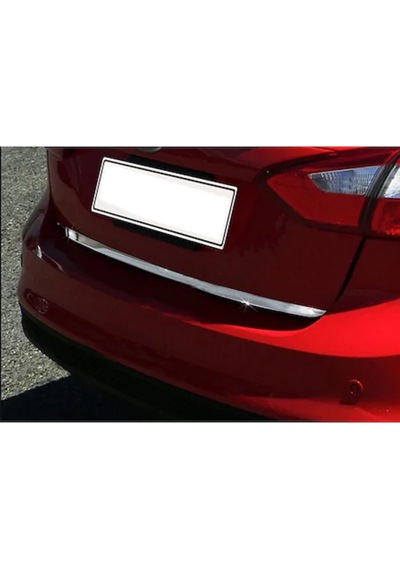 Ford Focus Sedan Krom Bagaj Alt Çıtası Paslanmaz Çelik 2011-2014 N11.4709