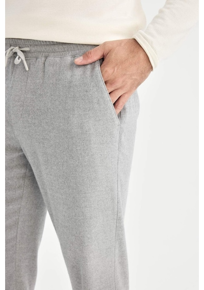 DeFacto Jogger Pantolon Beli Bağcıklı Cepli Düz Paça D8641AX24AUGR210