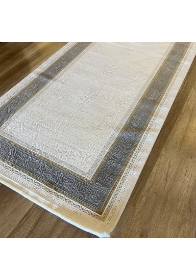 Hoom Rugs Valeria 1074 Bej Mikrofiber Antibakteriyel Modern Halı Bej
