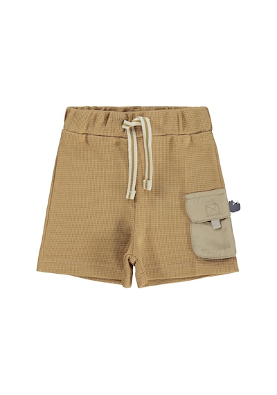 Civil Baby Kargo Cepli 6-18 Ay Şort - Kahverengi Camel
