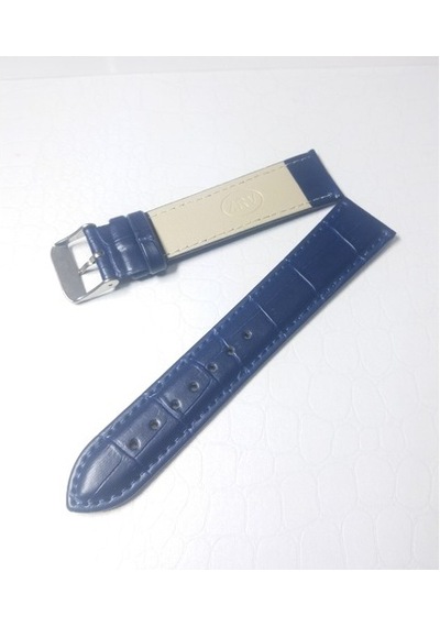 22 Mm Av.Larcivert Kroko (Pu) Deri Saat Kordonu Kayışı