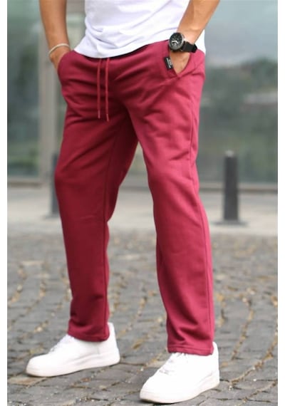 Madmext Bordo Basic Eşofman Altı 5479 Bordo