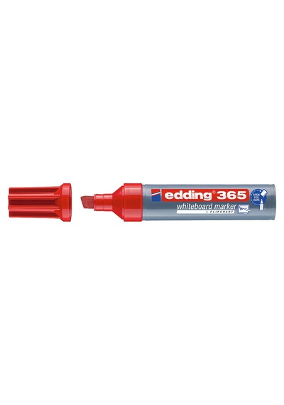 Edding 365 Beyaz Yazı Tahtası Kalemi Kırmızı