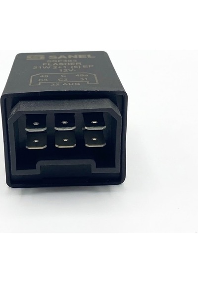 Traktör Sinyal Flaşörü 12v 6 Uçlu Ssf383