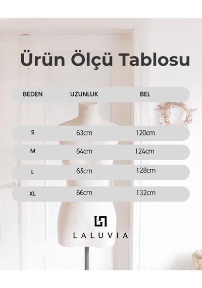 Laluvia Taba Kapüşonlu Fermuarlı Mont - 555