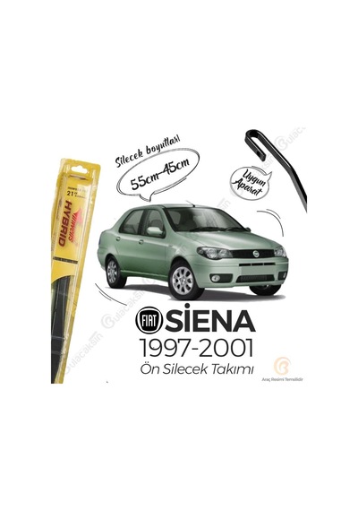 Fiat Siena Silecek Takımı 1998-2002 İnwells Hibrit