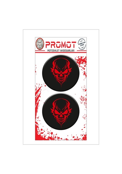 Kuru Kafa 3d Kabartmalı Damla Logo Sticker 5cm 07