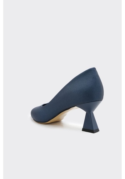 Derinet Kısa Topuk Saten Kadın Stiletto L.saten L.saten