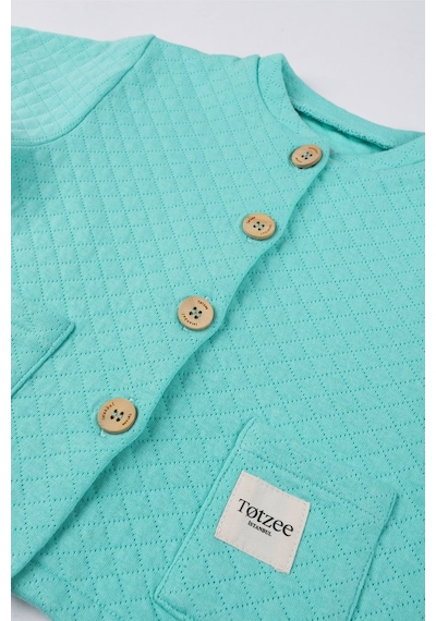 Totzee Düğmeli Ceket Mint Yeşili Mint Yeşil