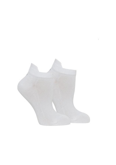 Thermoform Bambu 3'Lü Unisex Patik Çorap Beyaz Lacivert - Siyah