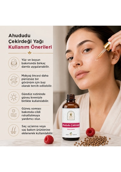 Ahududu Çekirdeği Yağı 10 Ml %100 Saf 10 ML