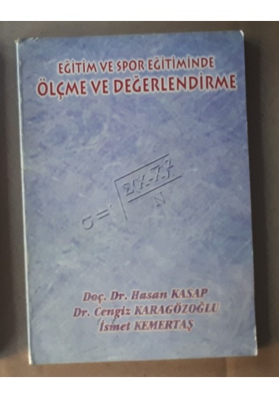 Eğitim Ve Spor Eğitiminde Ölçme Ve Değerlendirme 1999 Yılı Basım
