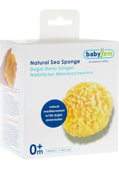 Babyjem Yumuşak Bebek Doğal Deniz Süngeri