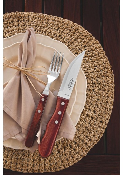 Tramontina Churrasco 21116/075 Jumbo Biftek-Steak Bıçağı (12Li Ku