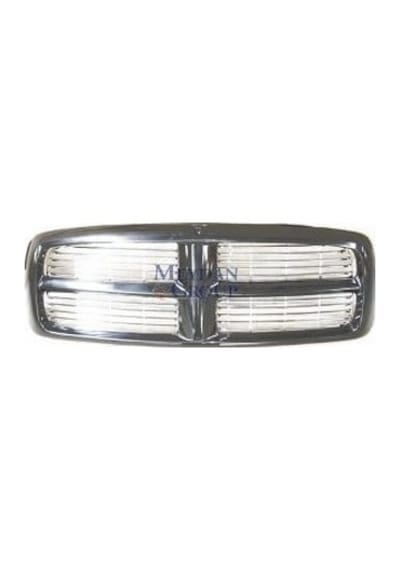 Dodge Ram Pickup 2002-2004 Ön Panjur Siyah İç Petekleri Nikelajlı Tyg Oem No: 5gr97dx8ac