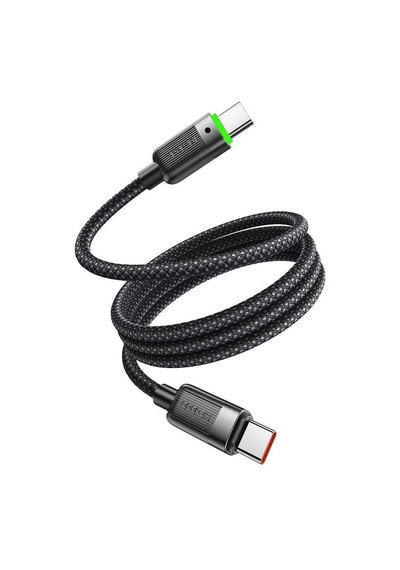 Mcdodo Ca-2000 60w Usb-c To Usb-c Manyetik Sarılabilir Kablo - 1.2 M Siyah