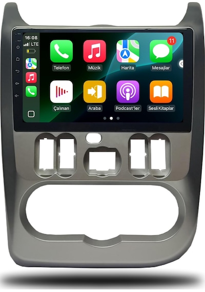 Caros Dacia Logan 2010-2023 Uyumlu Android Multimedya 4gb Ram 64gb Hafıza 10"