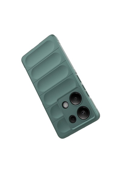Xiaomi Redmi Note 13 Pro 4g Kılıf Kamera Korumalı Esnek Silikon Parmak Şeritli Pazarplus Siyah