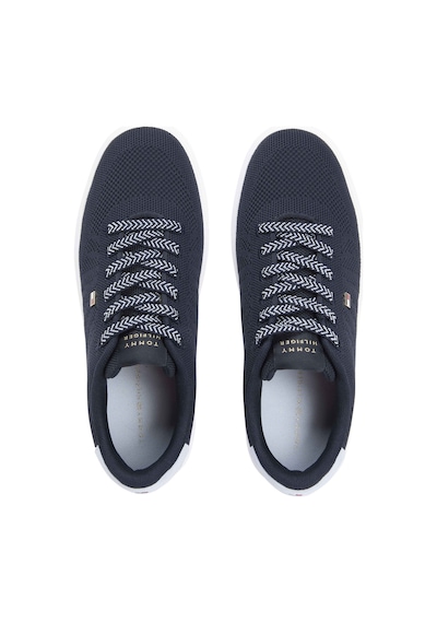Tommy Hilfiger Kadın Marka Logolu Günlük Kullanıma Uygun Mavi Sneaker Fw0fw09289 Dw6