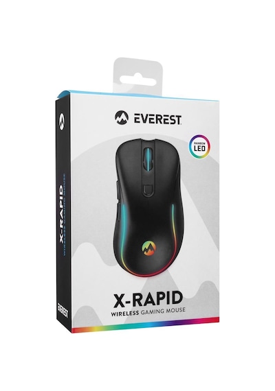 Everest Sm-w75 X-rapıd 2.4ghz Siyah 6d Şarjlı Kablosuz Mouse