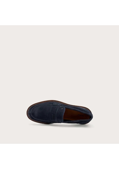 Blu Klasik Ayakkabı Erkek 76b0 Frau Suede Mavi