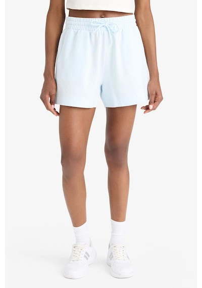 DeFactoFit Standart Fit Sporcu Kısa Paça Basic Düz Şort Z6696az25smbe817 Mavi