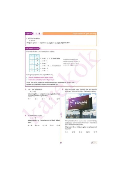 Karekök Matematik 0 Sıfır - Geometri 0 Sıfır 2022-2023
