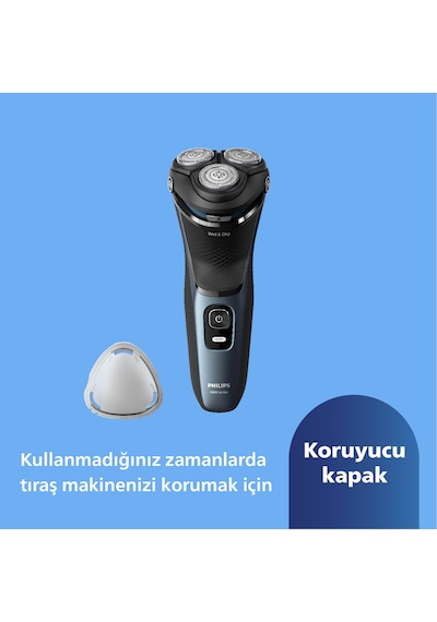 Philips 3000 Serisi Islak & Kuru Elektrikli Tıraş Makinesi - S3144/00