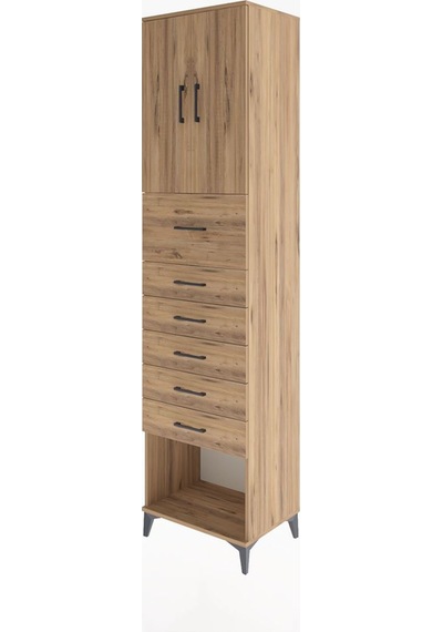 Hyperion Dolap 2 Raflı 6 Çekmeceli 2 Kapaklı 60x44x243 Çam-çam Çam Hyperion Dolap 2 Raflı 6 Çekmeceli 2 Kapaklı 60x44x243 Çam-çam Çam