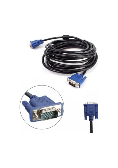 50M Metre Vga Projeksiyon Ekran Monitör Kablosu Pc Görüntü Aktarm