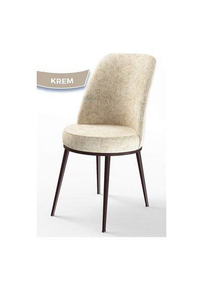 Canisa Han Serisi, Barok Ahşap Desen 70x114, Açılabilir Mdf Mutfak Masa Takımı, 6 Krem Sandalye Masa Barok Sandalyeler Krem