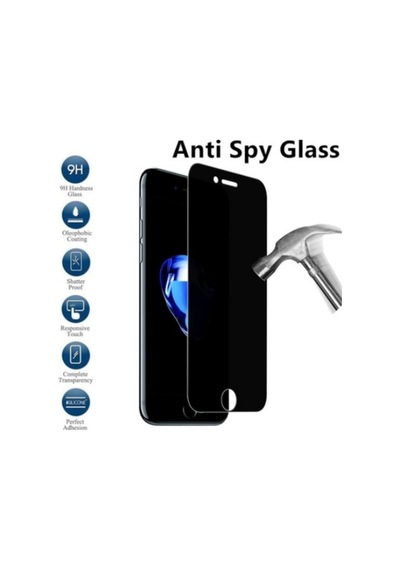 Apple Uyumlu   iPhone 8 Privacy Hayalet Cam Ekran Koruyucu